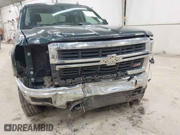 2015 Chevrolet Silverado 1500 LT with VIN 3GCUKREC5FG252317, listed as a IAAI auction lot 41931394 with 91,579 mi miles. Bid and sale history available at carsss.com. Image 6.