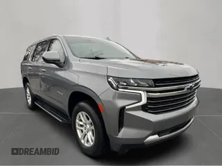 2021 Chevrolet Tahoe LT z VIN 1GNSCNKD6MR216635, wystawiony jako Copart lot #57186625 z przebiegiem 164 015 mil mil oraz Czysty tytuł • Clean title. Historia ofert i sprzedaży dostępna na DreamBid. Obrazek 1.