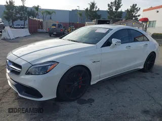 2015 Mercedes-Benz CLS-Class CLS 63 AMG S-Model with VIN WDDLJ7GB5FA134828, listed as a IAAI auction lot 41377844 with 79,219 mi miles. Bid and sale history available at carsss.com. Image 2.