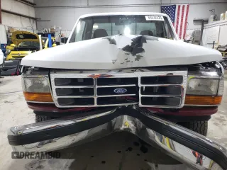 1995 Ford F-150 with VIN 1FTEF15H0SLB89677, listed as a Copart auction lot 89332325 with 186,501 mi miles and Salvage Title. Bid and sale history available at carsss.com. Image 5.