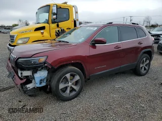 2019 Jeep Cherokee Limited z VIN 1C4PJMDX8KD306983, wystawiony jako Copart lot #50407785 z przebiegiem 67 055 mil mil oraz Szkoda całkowita • Salvage title. Historia ofert i sprzedaży dostępna na DreamBid. Obrazek 1.