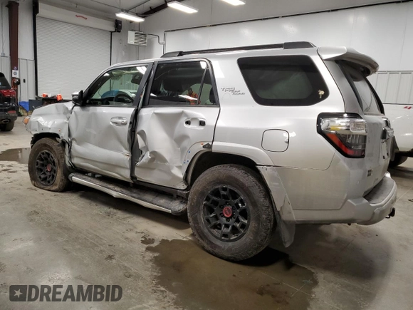 2022 Toyota 4Runner TRD Off Road Premium with VIN JTERU5JR9N5984163, listed as a Copart auction lot 50881445 with 80,183 mi miles and Salvage Title. Bid and sale history available at DreamBid. Image 2.