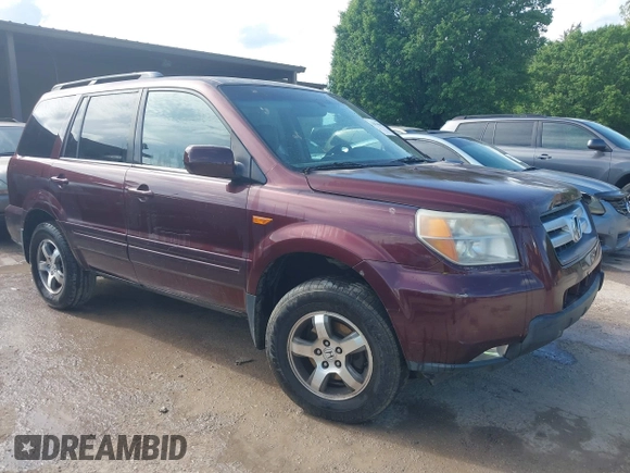 2008 Honda Pilot EX-L with VIN 5FNYF18578B015972, listed as a IAAI auction lot 42076989 with 236,787 mi miles and . Bid and sale history available at DreamBid. Image 1.