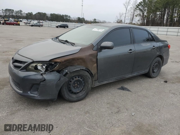 2011 Toyota Corolla L with VIN 2T1BU4EE7BC553066, listed as a Copart auction lot 47786315 with 172,528 mi miles and Salvage Title. Bid and sale history available at carsss.com. Image 1.