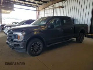 2020 Ford F-150 XL with VIN 1FTFW1E41LKF04298, listed as a Copart auction lot 48033795 with 42,952 mi miles and Salvage Title. Bid and sale history available at carsss.com. Image 1.