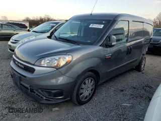 2021 Ram ProMaster City Cargo Tradesman SLT with VIN ZFBHRFBB1M6T22873, listed as a Copart auction lot 88141225 with 74,656 mi miles and Salvage Title. Bid and sale history available at carsss.com. Image 1.