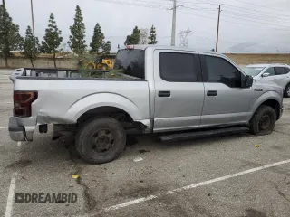 2020 Ford F-150 XL with VIN 1FTEW1C4XLKE08149, listed as a Copart auction lot 49164625 with Not provided miles and Salvage title. Bid and sale history available at DreamBid. Image 3.