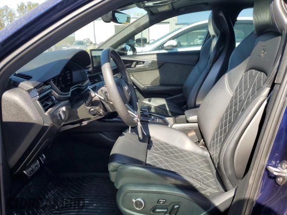 2021 Audi S4 Prestige with VIN WAUC4AF42MA086765, listed as a Copart auction lot 47135004 with 33,577 mi miles and Salvage Title. Bid and sale history available at carsss.com. Image 7.