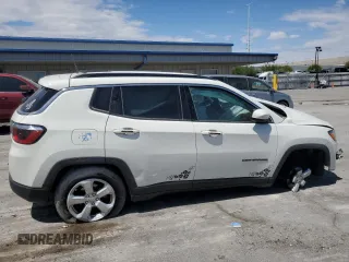 2018 Jeep Compass Latitude z VIN 3C4NJCBB7JT339233, wystawiony jako Copart lot #55175065 z przebiegiem Nie podano mil oraz Szkoda całkowita • Salvage title. Historia ofert i sprzedaży dostępna na DreamBid. Obrazek 3.