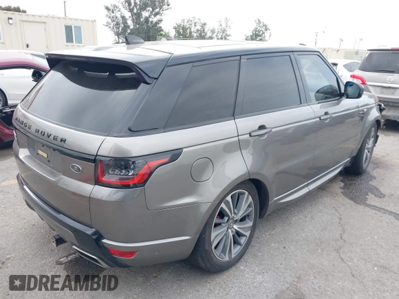 2018 Land Rover Range Rover Sport HSE Dynamic with VIN SALWV2SV5JA409700, listed as a IAAI auction lot 41232231 with 53,481 mi miles. Bid and sale history available at carsss.com. Image 4.