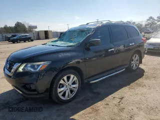 2018 Nissan Pathfinder SL with VIN 5N1DR2MN0JC675710, listed as a Copart auction lot 45535055 with 158,864 mi miles and Non Repairable. Bid and sale history available at carsss.com. Image 1.