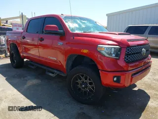 2018 Toyota Tundra SR5 with VIN 5TFDY5F10JX716736, listed as a IAAI auction lot 42614232 with 75,015 mi miles and . Bid and sale history available at DreamBid. Image 1.