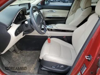 2022 Genesis GV70 2.5T with VIN KMUMADTB3NU035485, listed as a Copart auction lot 51646545 with 70,429 mi miles and Salvage Title. Bid and sale history available at DreamBid. Image 7.