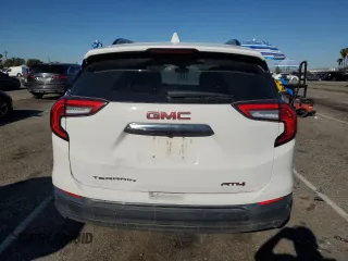2024 GMC Terrain AT4 with VIN 3GKALYEG8RL171132, listed as a Copart auction lot 50176485 with 25,163 mi miles and Salvage Title. Bid and sale history available at DreamBid. Image 6.
