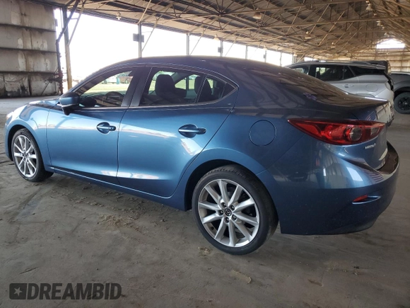 2017 Mazda 3 Touring with VIN 3MZBN1V71HM100524, listed as a Copart auction lot 61054585 with 100,917 mi miles and Clean title. Bid and sale history available at DreamBid. Image 2.