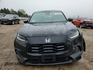 2024 Honda HR-V Sport with VIN 3CZRZ2H59RM726680, listed as a Copart auction lot 55129335 with 15,435 mi miles and Salvage title. Bid and sale history available at DreamBid. Image 5.