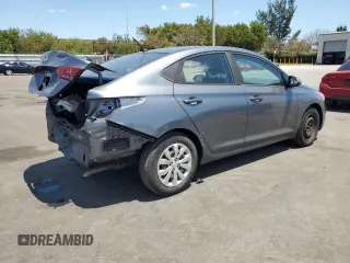 2019 Hyundai Accent SE with VIN 3KPC24A3XKE080702, listed as a Copart auction lot 51000355 with 92,614 mi miles and Non Repairable. Bid and sale history available at carsss.com. Image 3.
