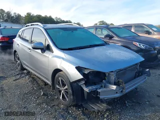 2019 Subaru Impreza Premium with VIN 4S3GTAC61K3758460, listed as a IAAI auction lot 41322769 with 115,532 mi miles. Bid and sale history available at carsss.com. Image 1.