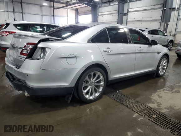 2014 Ford Taurus Limited with VIN 1FAHP2F80EG113121, listed as a Copart auction lot 50175165 with 124,749 mi miles and Salvage Title. Bid and sale history available at carsss.com. Image 3.