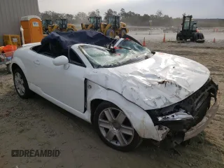 2003 Audi TT with VIN TRUTC28NX31014251, listed as a Copart auction lot 71114074 with 0 mi miles and Salvage Title. Bid and sale history available at carsss.com. Image 4.