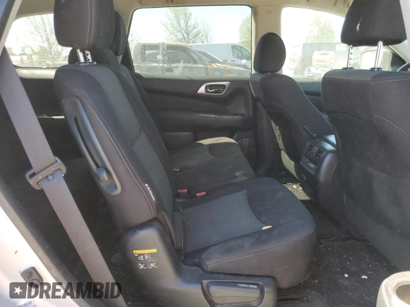 2020 Nissan Pathfinder S z VIN 5N1DR2AN0LC637868, wystawiony jako Copart lot #52652525 z przebiegiem 134 045 mil mil oraz Czysty tytuł • Clean title. Historia ofert i sprzedaży dostępna na DreamBid. Obrazek 11.