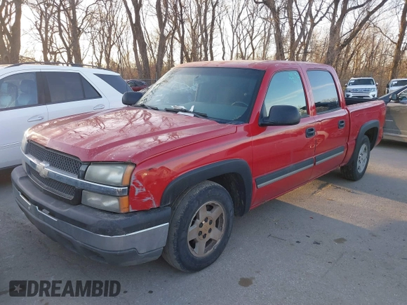 2005 Chevrolet Silverado 1500 LS with VIN 2GCEC13T951377849, listed as a IAAI auction lot 41820491 with 199,878 mi miles. Bid and sale history available at carsss.com. Image 2.