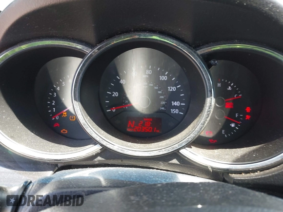 2013 Kia Sorento EX with VIN 5XYKU4A25DG411785, listed as a IAAI auction lot 42204291 with 203,501 mi miles and . Bid and sale history available at carsss.com. Image 7.