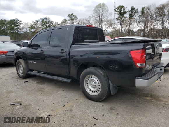 2008 Nissan Titan XE with VIN 1N6AA07D48N358871, listed as a Copart auction lot 48846295 with 127,799 mi miles and Salvage Title. Bid and sale history available at carsss.com. Image 2.