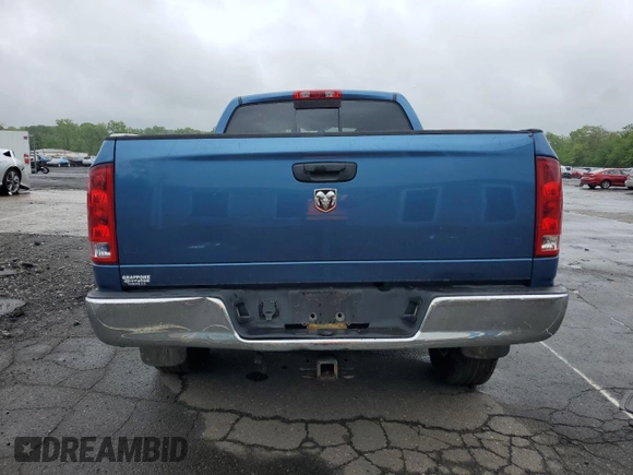 2005 Dodge 1500 SLT z VIN 1D7HU18DX5S291791, wystawiony jako Copart lot #58835875 z przebiegiem 107 943 mil mil oraz Szkoda całkowita • Salvage title. Historia ofert i sprzedaży dostępna na DreamBid. Obrazek 6.