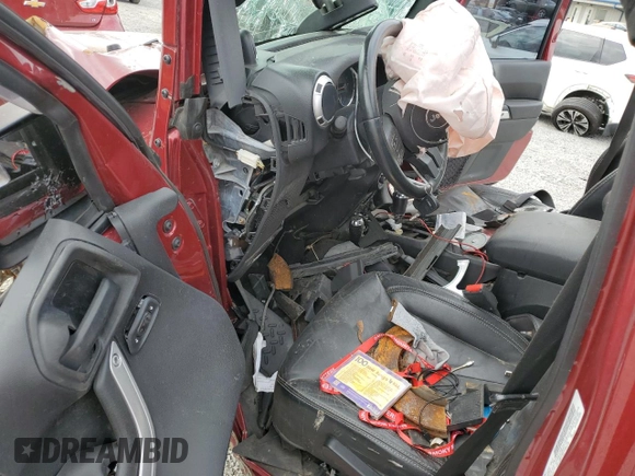 2013 Jeep Wrangler Unlimited Sahara with VIN 1C4BJWEG6DL548801, listed as a Copart auction lot 54563075 with Not provided miles and Salvage title. Bid and sale history available at DreamBid. Image 8.