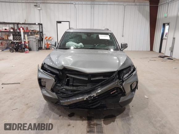 2024 Chevrolet Blazer RS with VIN 3GNKBKRS7RS133533, listed as a IAAI auction lot 42130846 with 33,488 mi miles and . Bid and sale history available at DreamBid. Image 12.