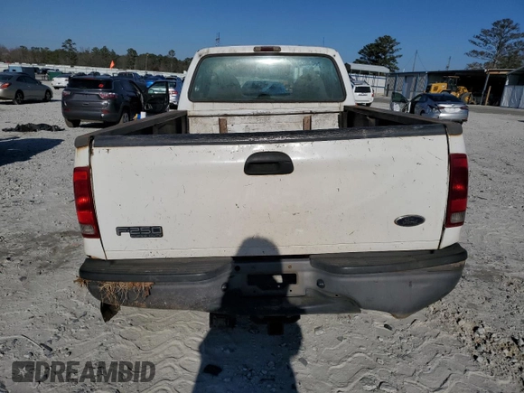 2002 Ford Super Duty F-250 XL with VIN 1FTNF20F52EA73407, listed as a Copart auction lot 46986155 with 509,564 mi miles and Salvage Title. Bid and sale history available at carsss.com. Image 6.