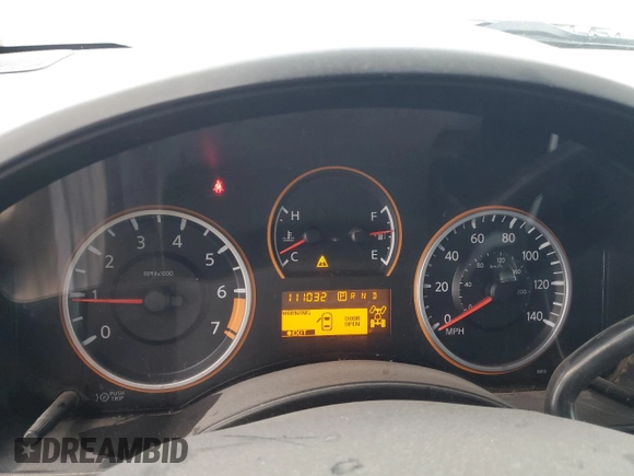 2015 Nissan Titan S with VIN 1N6AA0EJ3FN510726, listed as a Copart auction lot 49735805 with 111,032 mi miles and Salvage title. Bid and sale history available at DreamBid. Image 9.
