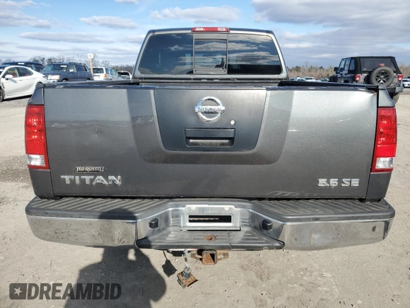 2008 Nissan Titan SE with VIN 1N6AA06A68N356367, listed as a Copart auction lot 85765654 with 203,552 mi miles and Clean Title. Bid and sale history available at carsss.com. Image 6.