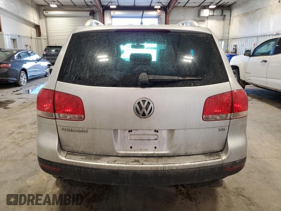 2007 Volkswagen Touareg V6 with VIN WVGZE77L87D050323, listed as a Copart auction lot 46197765 with 171,066 mi miles and Clean Title. Bid and sale history available at DreamBid. Image 6.