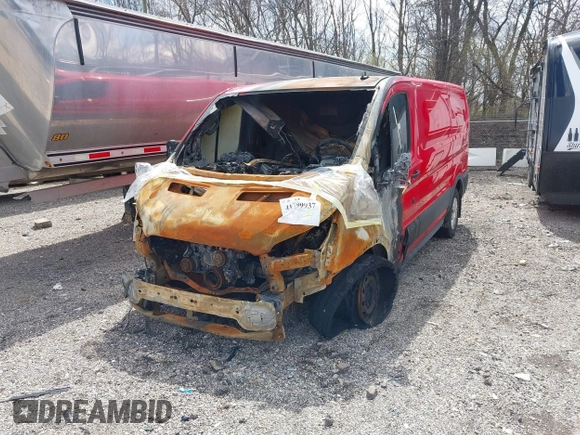 2023 Ford Transit Cargo with VIN 1FTYE1Y80PKB99313, listed as a IAAI auction lot 41799937 with Not Provided miles. Bid and sale history available at carsss.com. Image 12.
