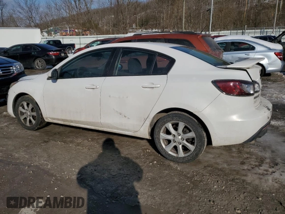 2011 Mazda 3 i Touring with VIN JM1BL1VF1B1357056, listed as a Copart auction lot 87734455 with 142,103 mi miles and Salvage Title. Bid and sale history available at carsss.com. Image 2.