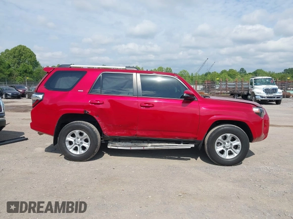2023 Toyota 4Runner SR5 Premium with VIN JTENU5JR3P6122312, listed as a IAAI auction lot 42265993 with 51,255 mi miles and . Bid and sale history available at DreamBid. Image 13.