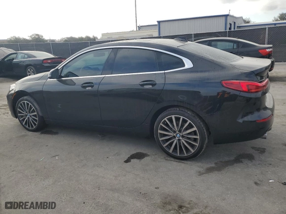 2022 BMW 2 Series 228i with VIN WBA53AK09N7L25743, listed as a Copart auction lot 44393295 with 34,681 mi miles and Salvage Title. Bid and sale history available at carsss.com. Image 2.