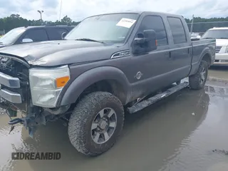 2011 Ford F-250 XL with VIN 1FT7W2BT7BEA61173, listed as a IAAI auction lot 42385014 with 158,574 mi miles and . Bid and sale history available at DreamBid. Image 2.