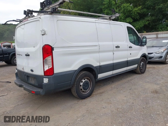 2018 Ford Transit with VIN 1FTYE1ZM9JKA11195, listed as a IAAI auction lot 42538738 with 280,214 mi miles and . Bid and sale history available at DreamBid. Image 4.