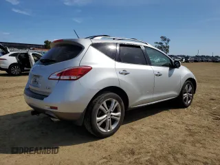 2011 Nissan Murano LE with VIN JN8AZ1MU8BW058102, listed as a Copart auction lot 50087085 with 159,947 mi miles and Salvage Title. Bid and sale history available at carsss.com. Image 3.