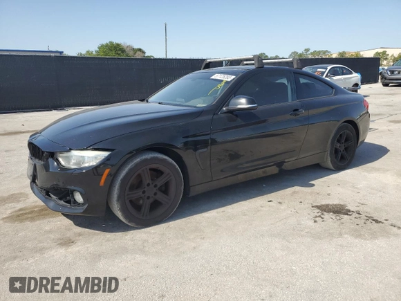 2014 BMW 4 Series 428i xDrive z VIN WBA3N9C5XEF720255, wystawiony jako Copart lot #57125265 z przebiegiem 139 045 mil mil oraz Czysty tytuł • Clean title. Historia ofert i sprzedaży dostępna na DreamBid. Obrazek 1.