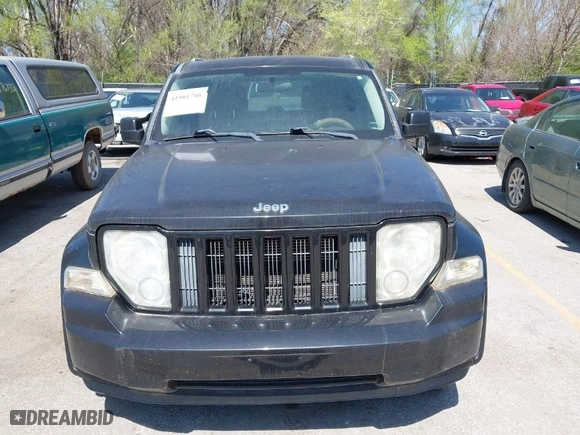 2012 Jeep Liberty Sport with VIN 1C4PJLAK9CW120779, listed as a IAAI auction lot 41901708 with 162,696 mi miles. Bid and sale history available at carsss.com. Image 6.