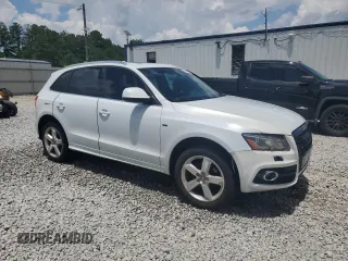 2012 Audi Q5 Premium Plus with VIN WA1DKAFP2CA082862, listed as a Copart auction lot 64500115 with 198,550 mi miles and Salvage title. Bid and sale history available at DreamBid. Image 4.