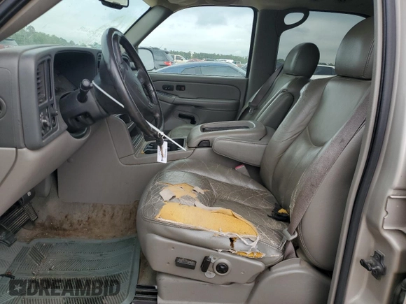 2004 Chevrolet Tahoe LT with VIN 1GNEC13Z74R150242, listed as a Copart auction lot 50170335 with 149,921 mi miles and Salvage title. Bid and sale history available at DreamBid. Image 7.