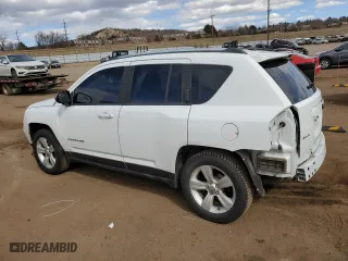 2017 Jeep Compass 75th Anniversary Edition with VIN 1C4NJDBB6HD104392, listed as a Copart auction lot 45767275 with 96,552 mi miles and Salvage Title. Bid and sale history available at carsss.com. Image 2.