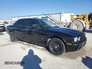2007 Jaguar XJ with VIN SAJWA79B37SH16768, listed as a Copart auction lot 42048925 with 77,938 mi miles and Salvage Title. Bid and sale history available at carsss.com. Image 4.