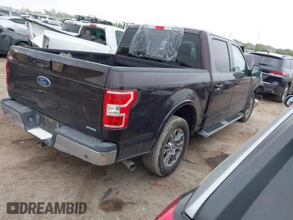 2018 Ford F-150 XL with VIN 1FTEW1CP6JKF53440, listed as a IAAI auction lot 41886373 with 1 mi miles. Bid and sale history available at carsss.com. Image 4.