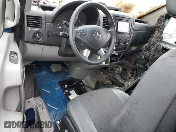 2018 Mercedes-Benz Sprinter with VIN WDZFE7CD6JP610738, listed as a Copart auction lot 83352124 with Not Provided miles and Salvage Title. Bid and sale history available at DreamBid. Image 8.